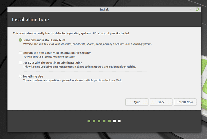 صورة لـ مقارنة بين Ubuntu و Linux Mint: أي توزيعة يجب عليك اختيارها؟ | LinuxMintvsUbuntu-Installer-min-DzTechs
