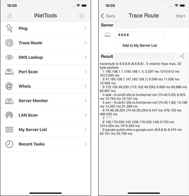 صورة لـ أفضل تطبيقات تحليل شبكة Wi-Fi على الـ iPhone و iPad | Network2BAnalyzer2-min-DzTechs