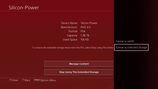 صورة لـ أفضل محركات الأقراص الصلبة الخارجية لأجهزة PS4 وكيفية تركيبها | PS4-Format-External-Storage-min-DzTechs
