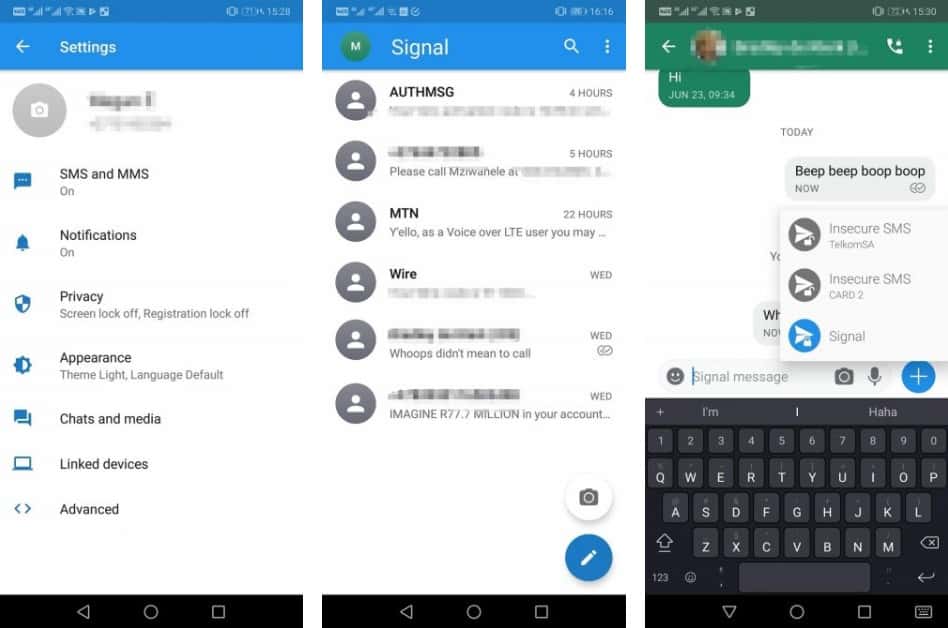 صورة لـ تطبيقات بديلة تحتاجها للتخلص من نظام Facebook البيئي من أجل الأفضل | Signal-min-DzTechs