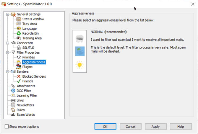 صورة لـ تطبيقات مكافحة البريد العشوائي لـ Microsoft Outlook التي ترفع من حمايتك | Spamihilator-min-DzTechs