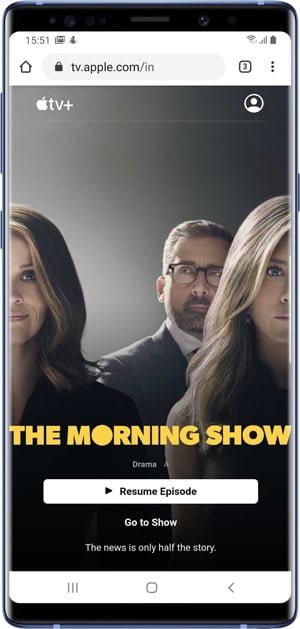 صورة لـ كيفية مشاهدة Apple TV+ على Roku و FireFox و Android TV و Chromecast | android-min-DzTechs