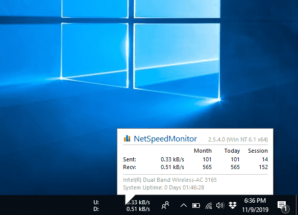 صورة لـ كيفية الحصول على عداد سرعة الإنترنت لـ Windows و Mac و Linux و Android | asadsa-min-DzTechs