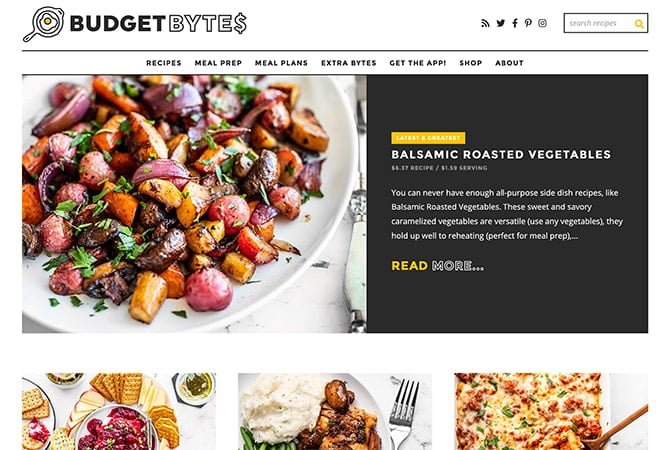 صورة لـ أفضل مواقع الويب للعثور على وصفات الطعام مع المكونات التي لديك | best-recipe-websites-for-food-at-home-04-budget-bytes-min-DzTechs