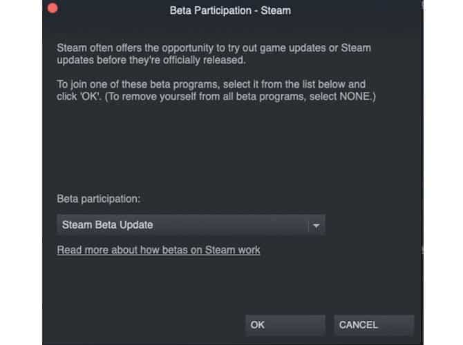 صورة لـ كيف تلعب ألعاب محلية متعددة اللاعبين على الإنترنت بإستخدام Steam | beta_participation-min-DzTechs