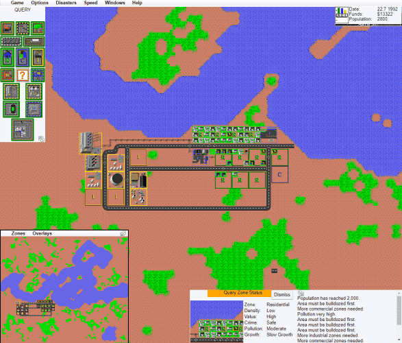 صورة لـ أفضل ألعاب بناء المدينة المجانية على الإنترنت التي ستجدها مثل SimCity | browser-city-builder-micropolis-online-min-DzTechs