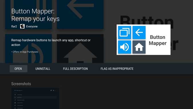 صورة لـ كيفية إعادة تعيين وظيفة زر Netflix على NVIDIA Shield TV | button-mapper-min-DzTechs