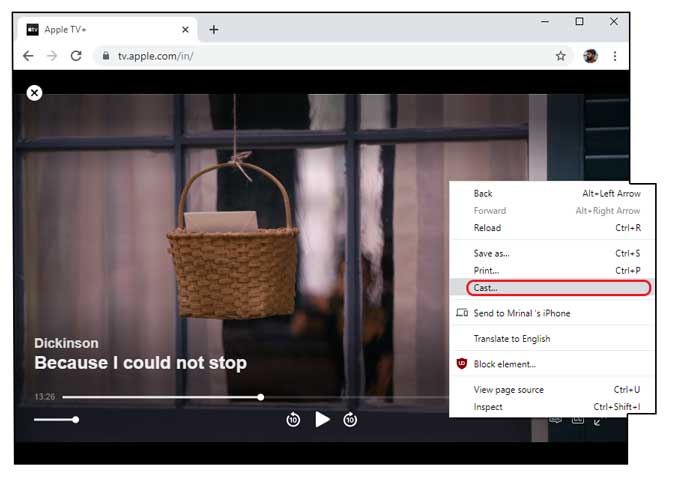 صورة لـ كيفية مشاهدة Apple TV+ على Roku و FireFox و Android TV و Chromecast | chromecast-min-DzTechs