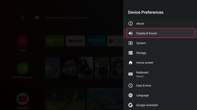 صورة لـ كيفية إعداد التحكم في مستوى الصوت على 2019 SHIELD TV Pro و Tube؟ | device-and-preferences-min-DzTechs