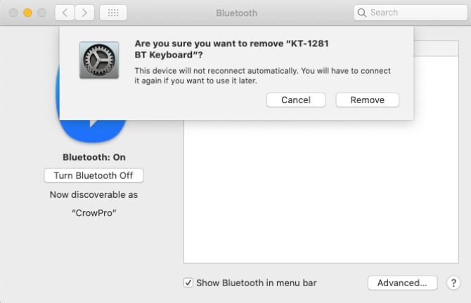 صورة لـ كيفية إصلاح مشكلة Bluetooth غير متوفر على جهاز Mac ؟ حلول محتملة | fixes-bluetooth-issues-mac-remove-device-min-DzTechs