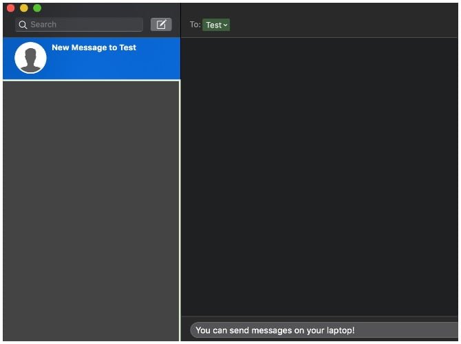 صورة لـ ميزات macOS الأساسية للمستخدمين ذوي الإعاقات السمعية | iMessage-Example-min-DzTechs
