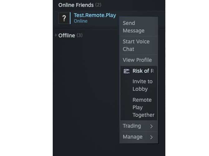 صورة لـ كيف تلعب ألعاب محلية متعددة اللاعبين على الإنترنت بإستخدام Steam | invite_remote_play-min-DzTechs