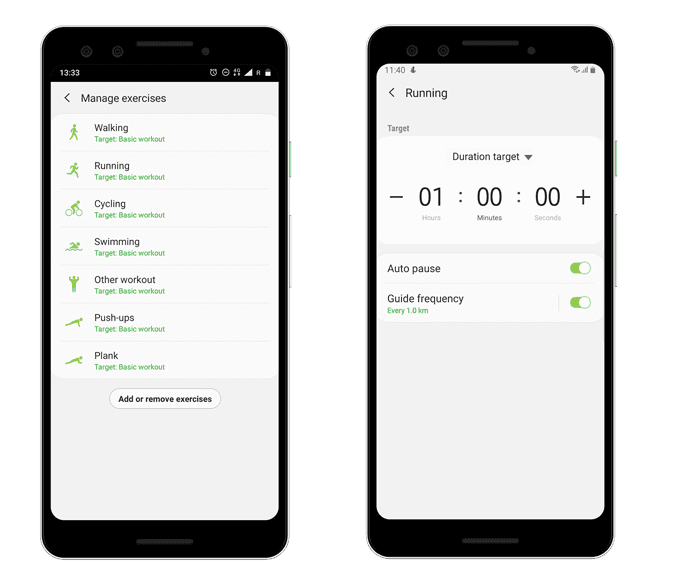 صورة لـ أفضل النصائح والحيل على Samsung Galaxy Fit لاستخدام السوار بفعالية | manage-exercises-min-DzTechs
