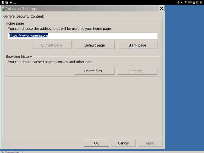 صورة لـ كيفية تشغيل برامج Windows على Android باستخدام Wine | muo-android-wine-internet-min-DzTechs