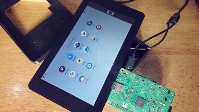 صورة لـ كيفية إنشاء الكمبيوتر اللوحي بنظام Android الخاص بك مع Raspberry Pi | muo-diy-raspberry-pi-tablet-test-min-DzTechs