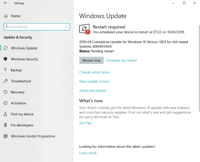 صورة لـ نصائح لتحسين وتسريع أداء الجهاز الافتراضي الخاص بك | muo-windows-settings-update-min-DzTechs