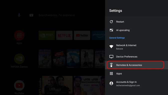 صورة لـ كيفية إعادة تعيين وظيفة زر Netflix على NVIDIA Shield TV | remote-accessories-min-DzTechs
