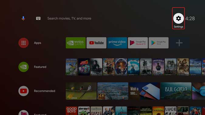 صورة لـ كيفية إعداد التحكم في مستوى الصوت على 2019 SHIELD TV Pro و Tube؟ | settings-min-DzTechs