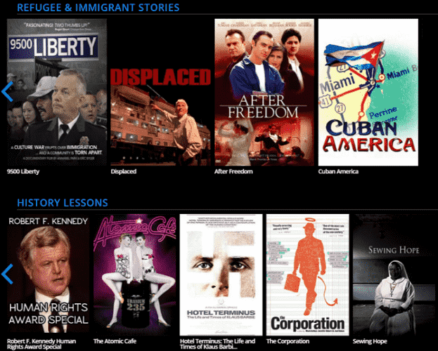 صورة لـ أفضل الأماكن لمشاهدة الأفلام الوثائقية المجانية على الإنترنت | snagfilms-623x500-min-DzTechs