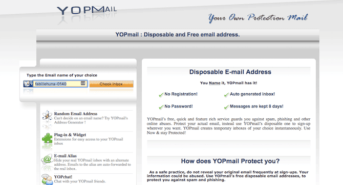 صورة لـ كيف إنشاء عناوين البريد الإلكتروني المؤقتة بسرعة مع YOPmail | yopmail-min-DzTechs