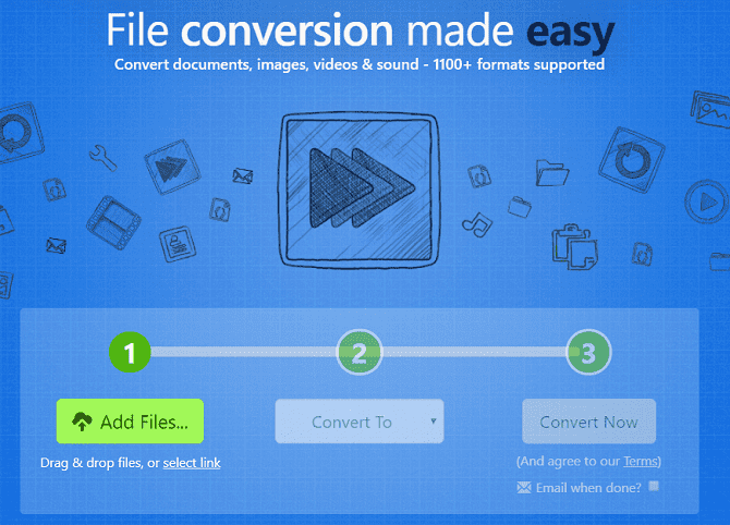 صورة لـ أفضل أدوات تحويل الصوت المجانية على الإنترنت لتحويل أي ملف صوتي بسهولة | zamzar-670x482-min-DzTechs