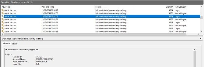 صورة لـ 4 طرق لمعرفة ما إذا كان شخص ما يتطفل على جهاز الكمبيوتر الخاص بك بدون برامج | Audit-Success-min-DzTechs