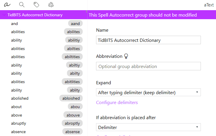 صورة لـ aText لنظام Windows موجود أخيرًا وهو أفضل من التطبيق على الـ Mac | Dictionary-min-DzTechs