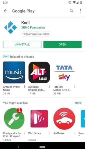 صورة لـ كيفية تثبيت Kodi آخر إصدار على نظام Android | Install-Kodi-on-Android-through-Play-Store-5-min-DzTechs