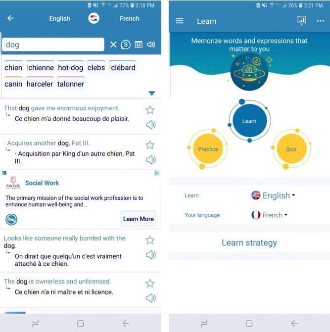 صورة لـ أفضل تطبيقات الترجمة التي تُوفر العديد من الميزات لأجهزة Android و iOS | Reverso_Translation_Dictionary-jcst5Ffs-DzTechs