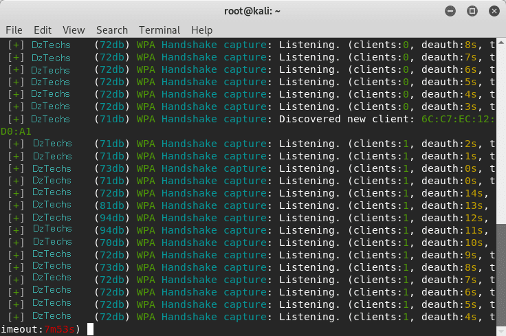 صورة لـ كيفية إختراق كلمة مرور WPA على أي شبكة Wi-Fi باستخدام Wifite | Screenshot-from-2019-11-27-15-28-40-min-DzTechs
