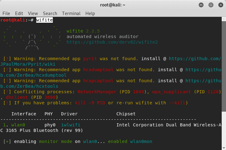 صورة لـ كيفية إختراق كلمة مرور WPA على أي شبكة Wi-Fi باستخدام Wifite | Screenshot-from-2019-11-27-19-04-34-min-DzTechs
