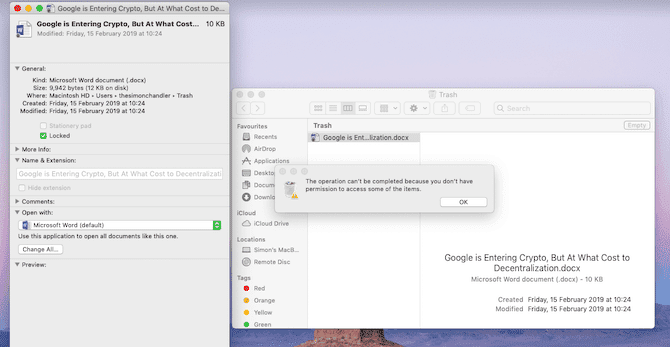 صورة لـ لا يمكنك إفراغ سلة المهملات على الـ Mac الخاص بك؟ إليك كيفية إصلاحه | Screenshot_2019_02_21_at_12.26.33-rWOpuFfs-DzTechs