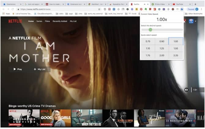 صورة لـ كيفية تغيير سرعة تشغيل Netflix للمشاهدة بسرعة أكبر | SpeedUp-min-DzTechs