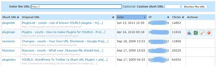 صورة لـ أفضل سكريبتات إختصار روابط URL ذاتية الإستضافة | URL-shortener-scripts-YoURLS-DzTechs