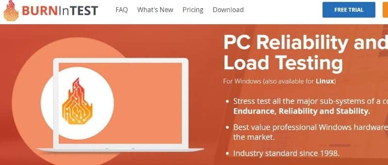 صورة لـ أفضل التطبيقات المجانية لإختبار تحمل كل من CPU ، GPU ، RAM على الكمبيوتر | burnintest-min-DzTechs
