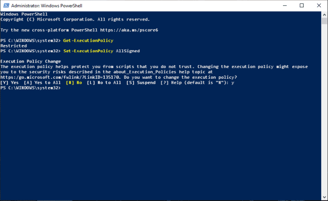 صورة لـ أسرع طريقة لتثبيت تطبقات Windows: باستخدام موجه الأوامر | bypass_execution_policy_in_powershell-Mqx6vGfs-DzTechs