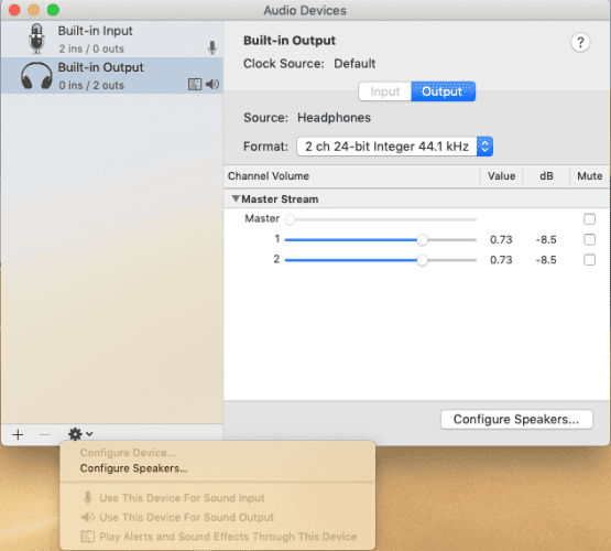 صورة لـ الصوت لا يعمل على الـ Mac الخاص بك؟ حلول سهلة للمشاكل السمعية | choose-the-correct-output-device-for-hdmi-tv-min-DzTechs
