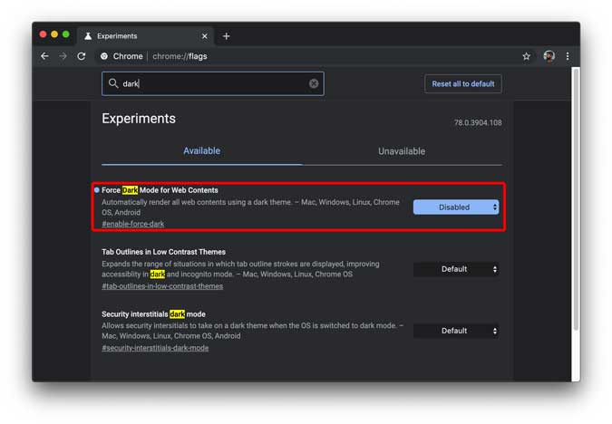 صورة لـ كيفية تمكين الوضع المظلم على متصفح Google Chrome؟ | dark-mode-s-min-DzTechs