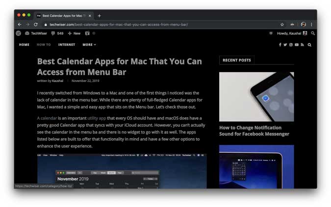 صورة لـ كيفية تمكين الوضع المظلم على متصفح Google Chrome؟ | done-min-DzTechs