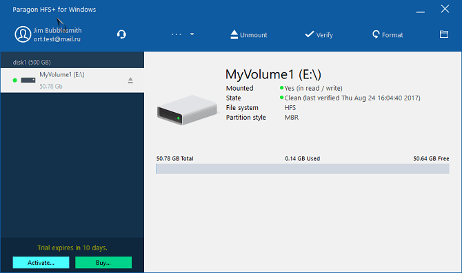صورة لـ أفضل الطرق لقراءة محركات الأقراص بتنسيق نظام ملفات macOS على Windows | hfs_for_windows_paragon_670x397-iMb9kFfs-DzTechs