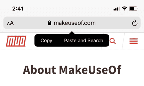 صورة لـ كيفية النسخ واللصق على الـ iPhone الخاص بك | iPhone_Copy_a_Safari_URL-Z37jcFfs-DzTechs