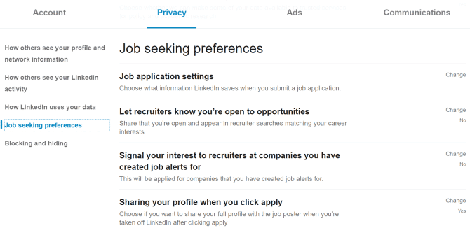 صورة لـ كيفية تحميل سيرتك الذاتية إلى LinkedIn بالطريقة الصحيحة | linkedin-job-preferences-min-DzTechs