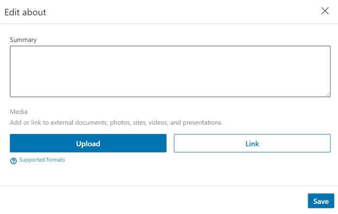 صورة لـ كيفية تحميل سيرتك الذاتية إلى LinkedIn بالطريقة الصحيحة | linkedin-upload-resume-profile-min-DzTechs