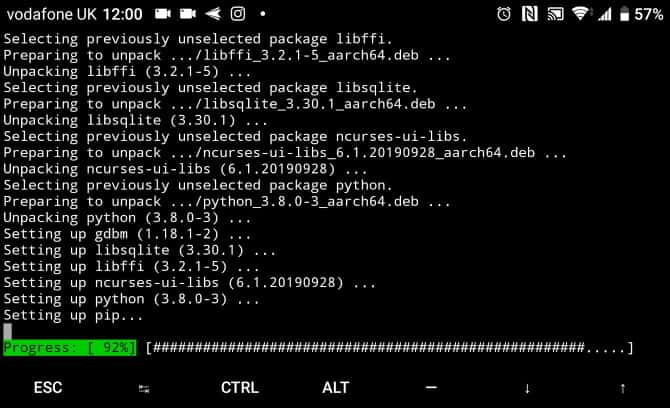 صورة لـ كيفية استخدام سطر أوامر Linux على نظام Android مع Termux | muo_android_termux_install_python-os1bzFfs-DzTechs