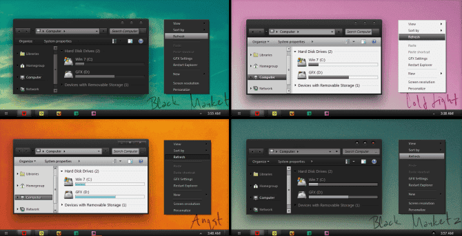 صورة لـ أفضل المظاهر والثيمات المجانية لـ Windows 7 التي قد ترغب في تجربتها | placebo_for_windows_7-OlzlyFfs-DzTechs