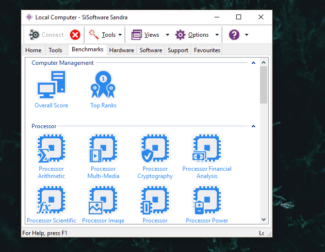 صورة لـ أفضل برامج قياس الأداء المجانية لنظام Windows | sisoftware_sandra_lite-3PqBfFfs-DzTechs