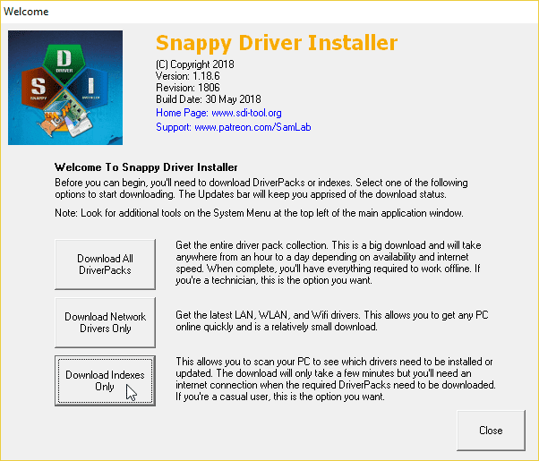 صورة لـ أفضل البرامج المجانية لإصلاح Windows 10 للتخلص من أي مشكلة تواجهك | snappy_driver_installer_choose_drivers-QS4AiFfs-DzTechs