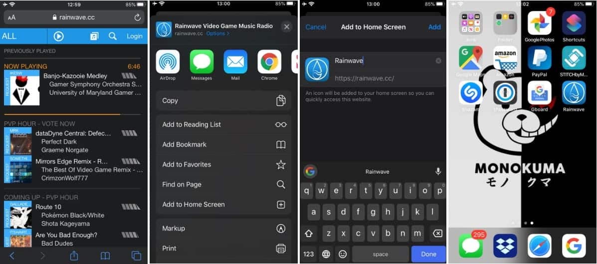 صورة لـ كيفية إضافة اختصارات لمواقع الويب إلى شاشة iPhone الرئيسية | 1-SuBl3Kfs-DzTechs