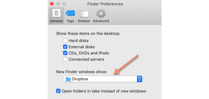 صورة لـ هل الـ Mac الخاص بك بطيء؟ نصائح بسيطة لتسريعه | Finder_Preferences-jNjHRHfs-DzTechs