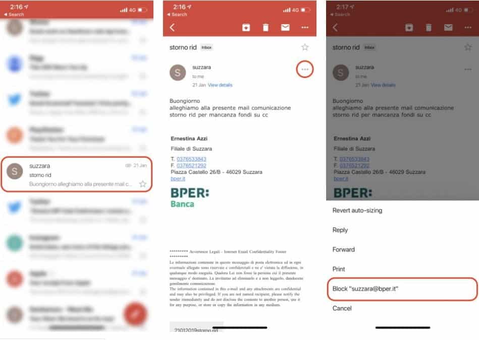 صورة لـ كيفية حظر رسائل البريد الإلكتروني على الـ iPhone الخاص بك: أفضل الطرق للقيام بذلك | Gmail-2PLKXFfs-DzTechs